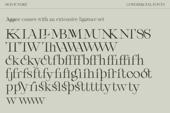 Agger Font - Preview 6