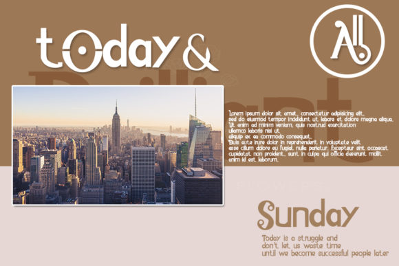 Aurolla Font - Preview 3
