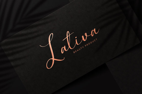 Backlight Font - Preview 3
