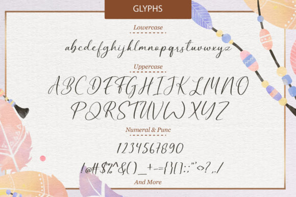 Backlight Font - Preview 6