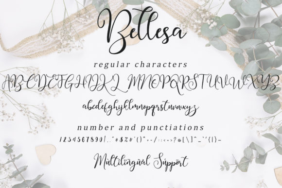 Bellesa Font - Preview 6
