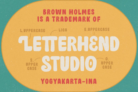 Brown Holmes Font - Preview 1