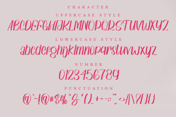 Butterflies Font - Preview 3