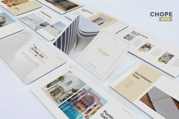 Preview of Chope - Business Powerpoint Template PowerPoint template