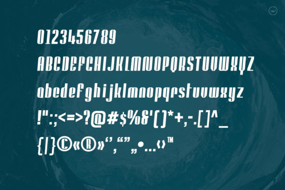 Chromium Font - Preview 3