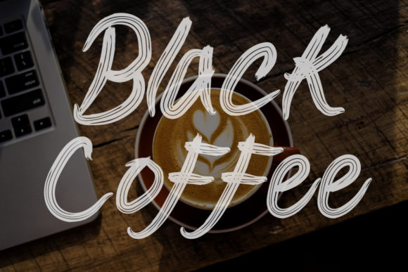 Coffee Font - Preview 1