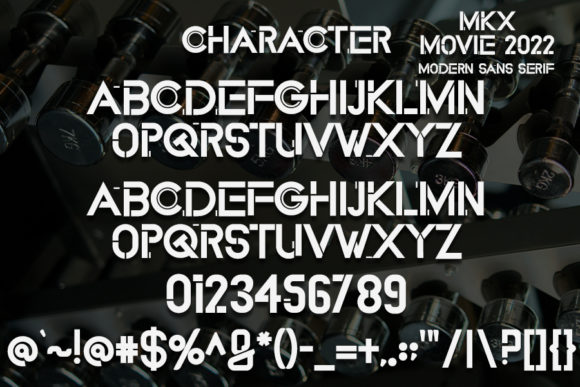 Combat Patriot Font - Preview 5