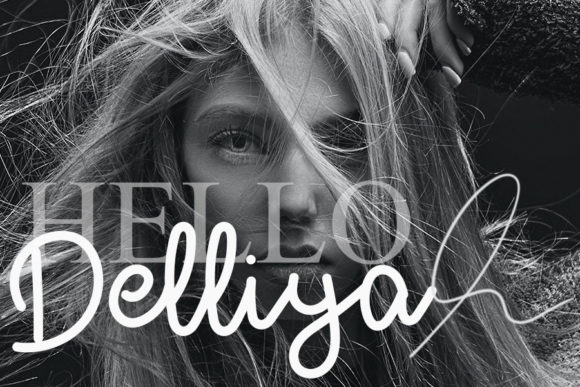 Cools Women Font PNG with transparent background - Preview 1