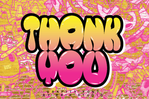 Donut Font - Preview 4