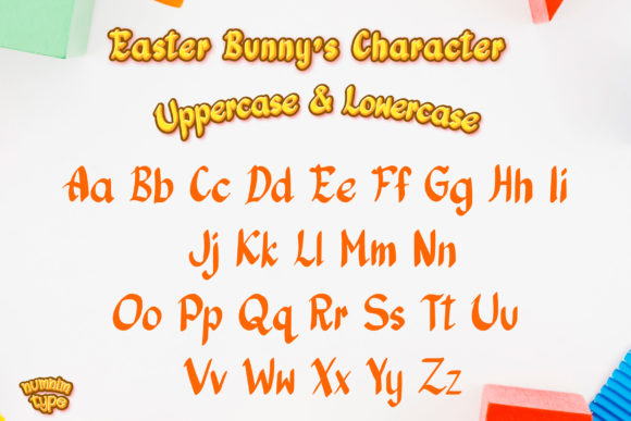 Easter Bunny Font - Preview 1