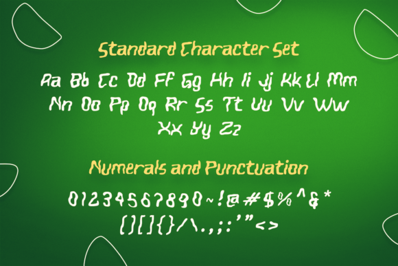 Fresh-Everyday Font PNG with transparent background - Preview 4