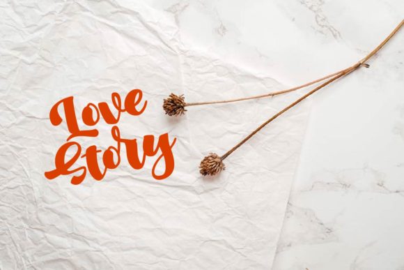 Ginger Plum Font PNG with transparent background - Preview 3