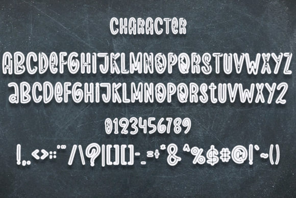Glowing Dance Font - Preview 3