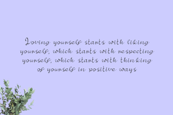 Handwritten Font - Preview 1