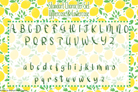 Healthy Drinks Font - Preview 3
