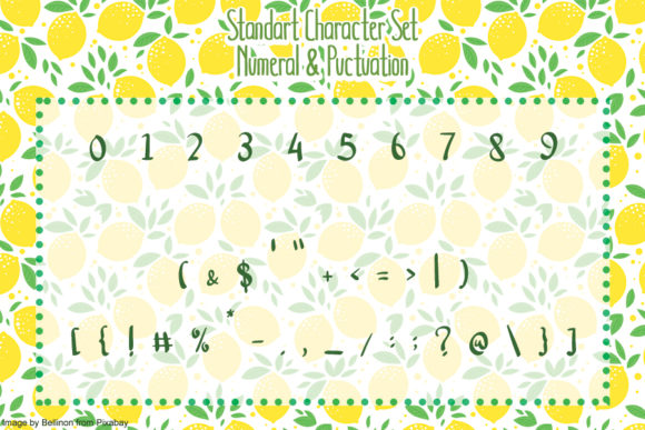 Healthy Drinks Font - Preview 4