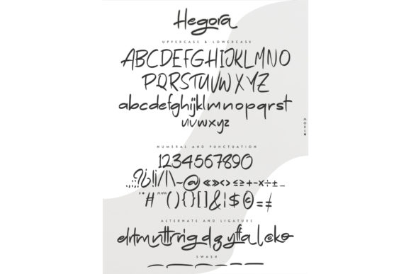 Hegora Font - Preview 4