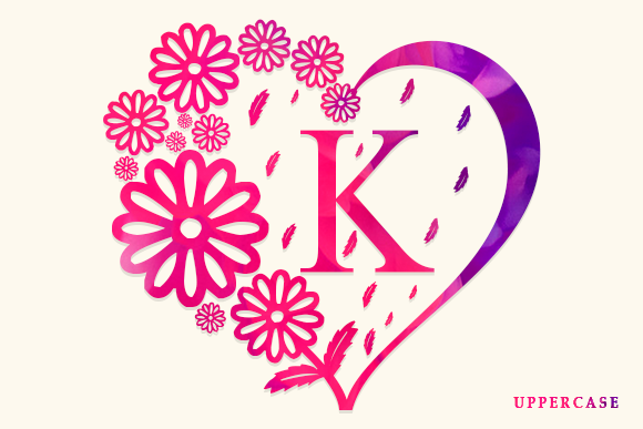 Heylia Monogram Font PNG with transparent background - Preview 2