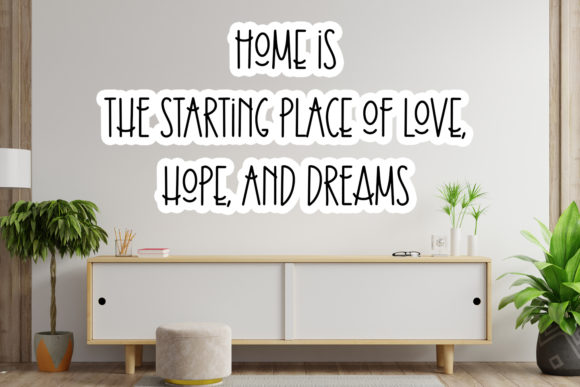 Home of Smile Font - Preview 1