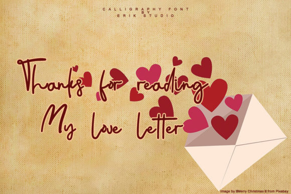 Kiss You Font PNG with transparent background - Preview 5