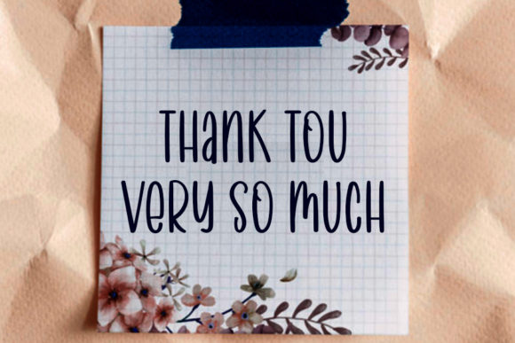 Little the Wings Font PNG with transparent background - Preview 6