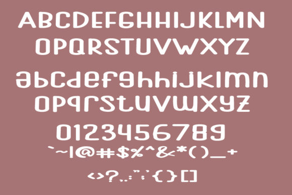 Luxury Villa Font PNG with transparent background - Preview 1