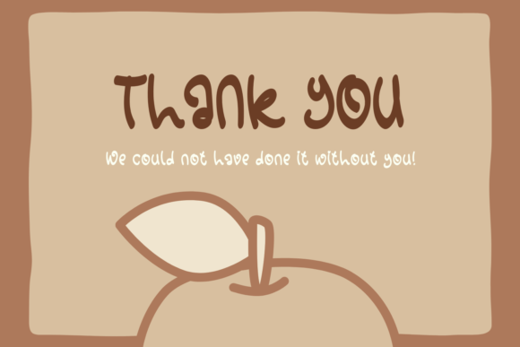 Nasi Rendang Font PNG with transparent background - Preview 4