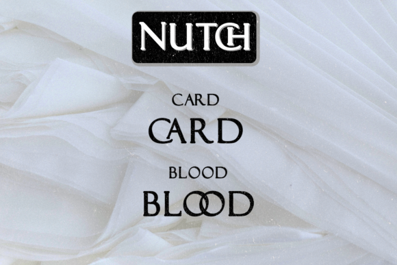 Nutch Font font preview - 5