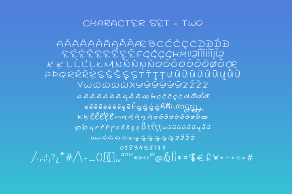 Shape Variable Font PNG with transparent background - Preview 5