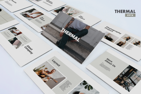 Preview of Thermal - Business Powerpoint Template PowerPoint template