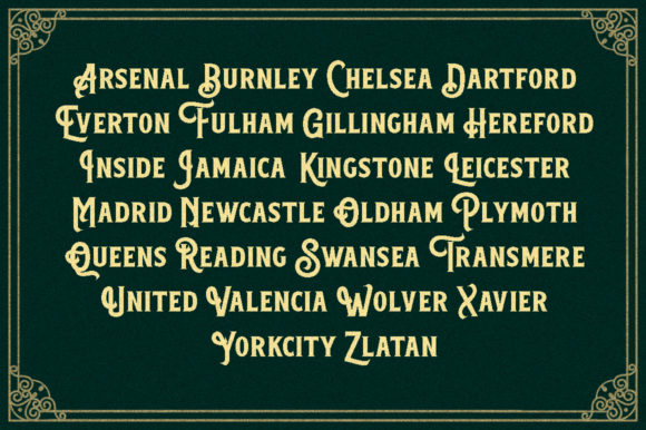 Amontesa Font - Preview 4