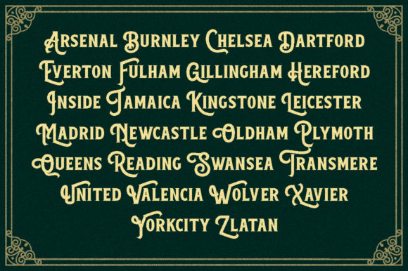 Amontesa Font - Preview 5