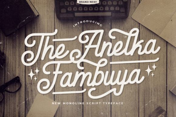 Anelka Fambuya Script & Handwritten Font By StringLabs