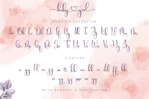 Baby Girl Font - Preview 5