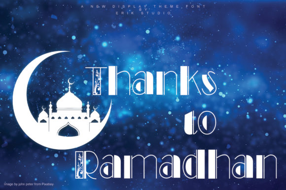 Blue Shawl Font - Preview 1