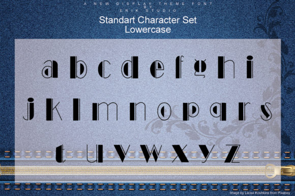 Blue Shawl Font - Preview 2
