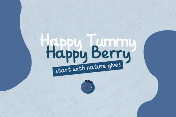 Blueberry Eyes Font - Preview 1