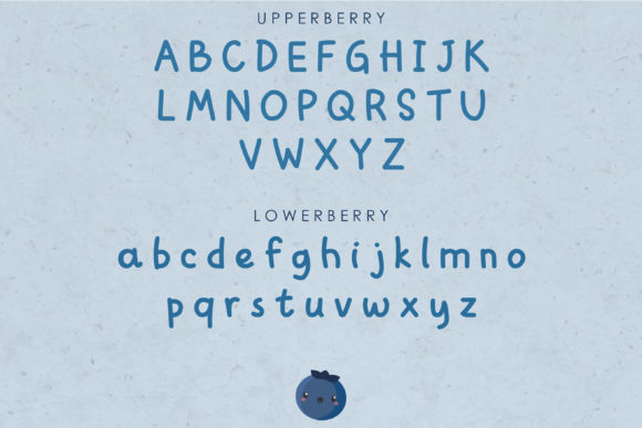 Blueberry Eyes Font - Preview 4