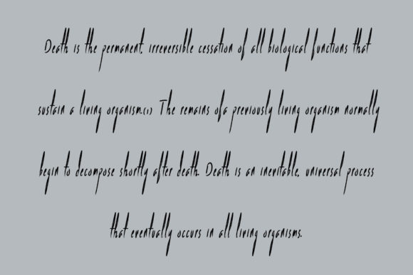 Bulletin Font - Preview 2