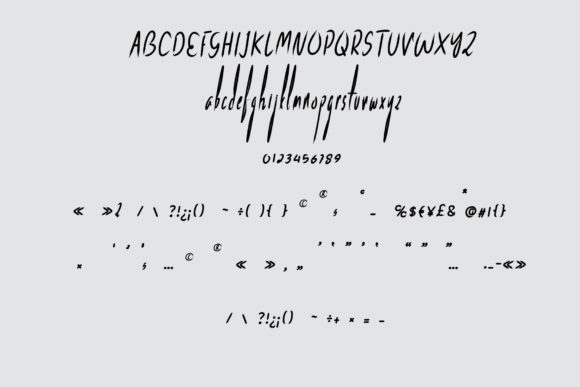 Bulletin Font - Preview 3