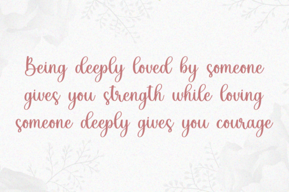 Dearlove Font - Preview 4