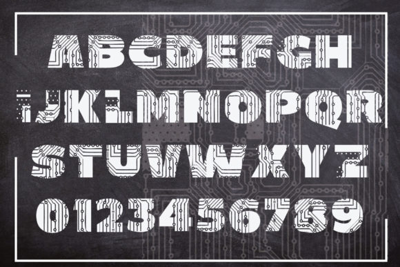 Digimom Font font preview - 2
