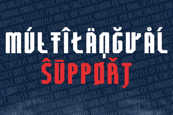 FT Beton Font - Preview 4