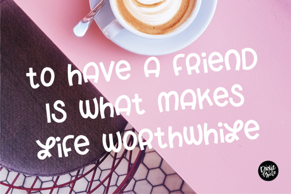 Girly Talk Font - Preview 4