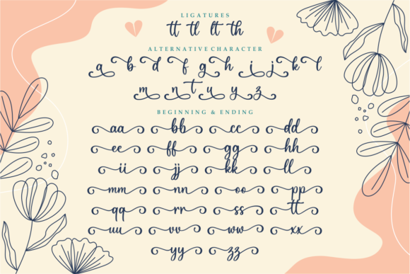 Hello Calanthe Font - Preview 6