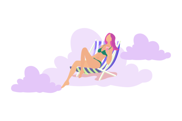 Illustration Summer Flat Graphic Illustrations By lionalstudio