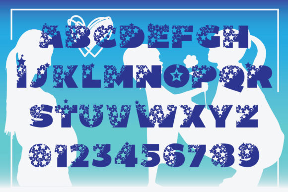 Magical Mom  Font PNG with transparent background - Preview 1