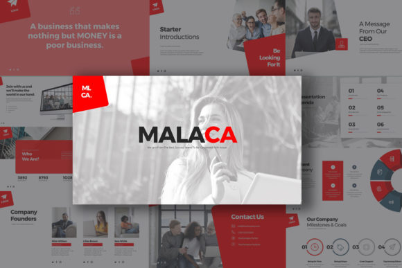 Malaca Google Slide Templates