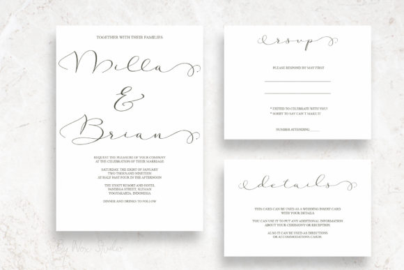 Millia Font PNG with transparent background - Preview 3