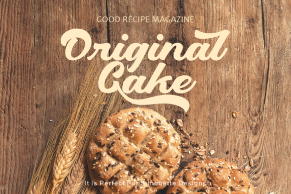 Original Taste Font PNG with transparent background - Preview 5